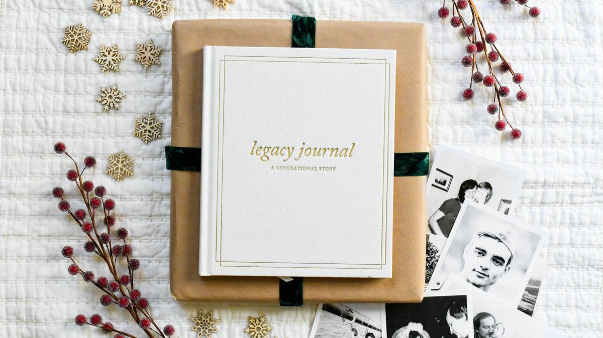 Legacy Journal Memory Book Gift for Parents by Duncan & Stone