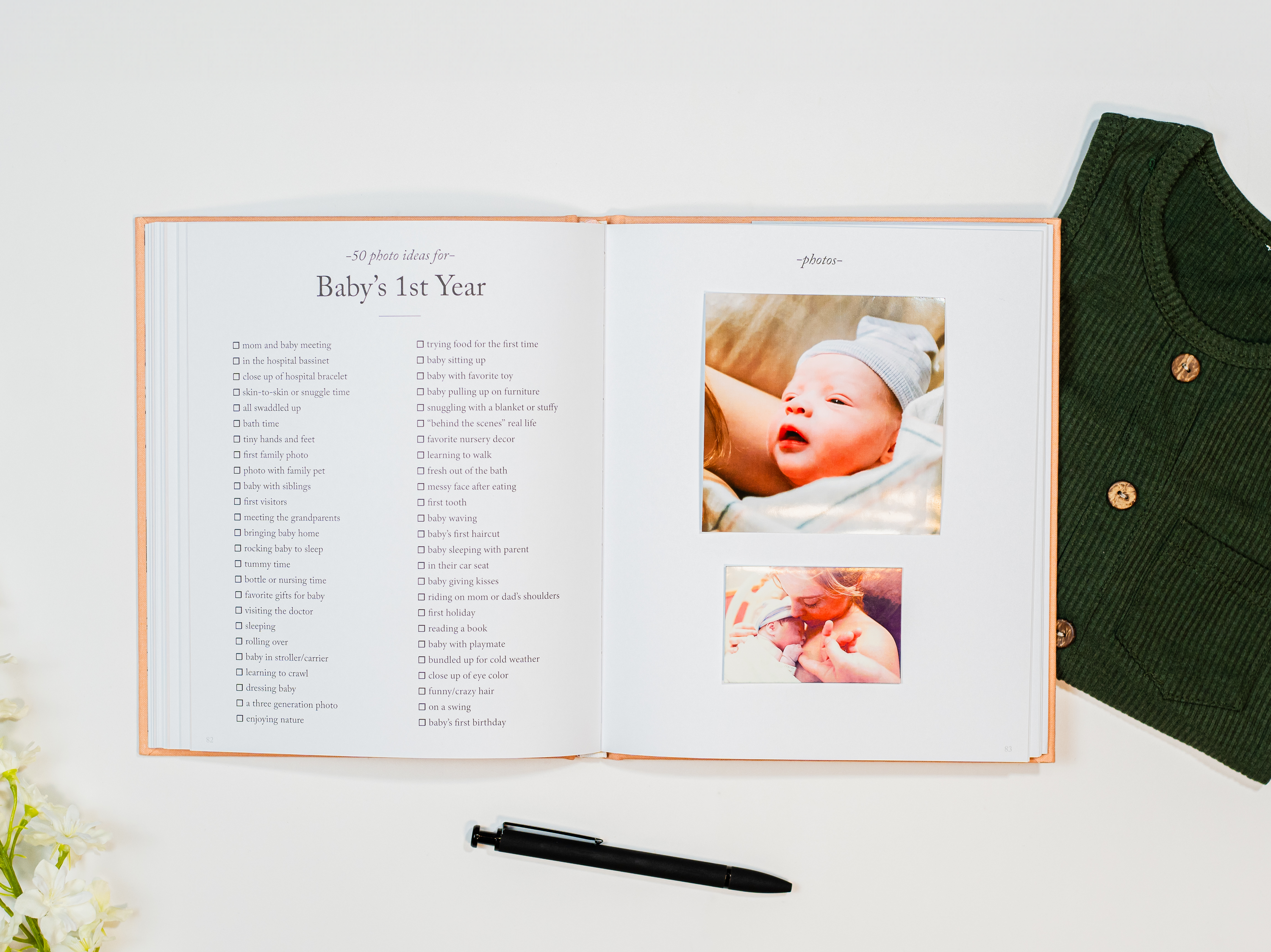 baby's first year journal