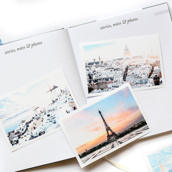 Travel Memory Book: A travel diary and travel photo albums for recording  your sweet vacation moments (Spirala Memories Journals)