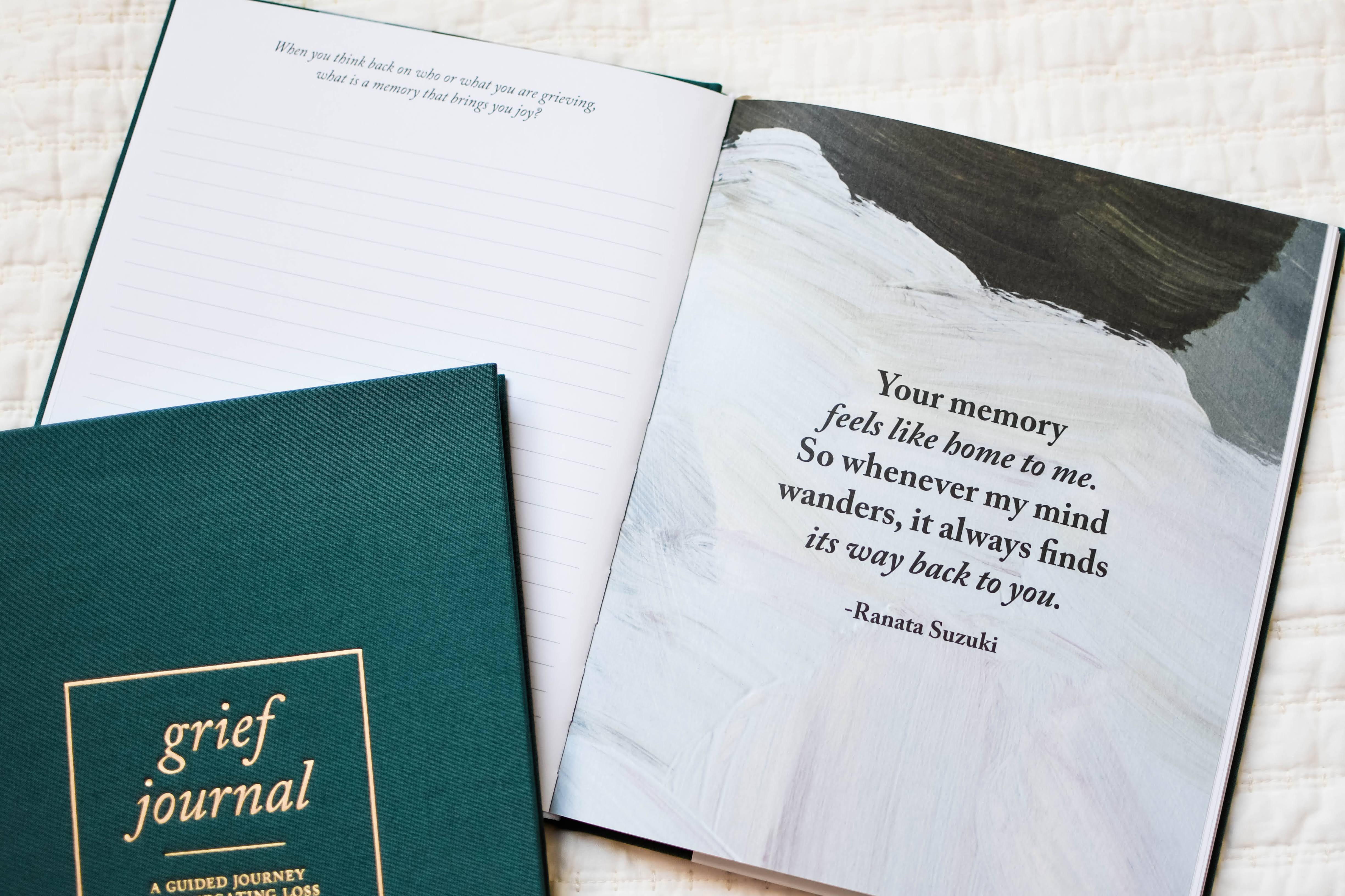 Grief Journal by Duncan & Stone Paper Co. | Sympathy Gift Basket