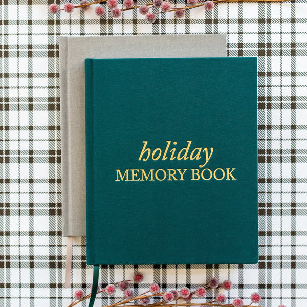 Christmas Memory Book: Journal to keep all your memories through